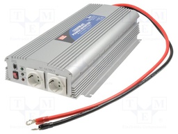 Converter: automotive dc/ac; 1500W; Uout: 230VAC; Out: mains 230V