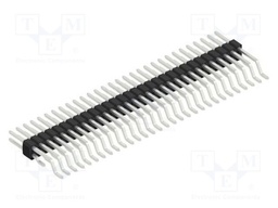 Connector: pin strips; pin header; male; PIN: 60; 1.27mm; SMT; 2x30