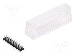 Connector: pin strips; pin header; male; PIN: 22; 2.54mm; SMT; 2x11