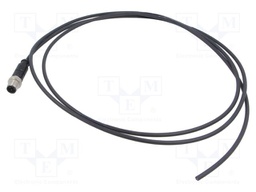 Connector: M12; plug; PIN: 4; male; A code-DeviceNet / CANopen; 2m