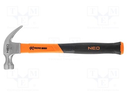 Hammer; carpenter; 450g; fiberglass