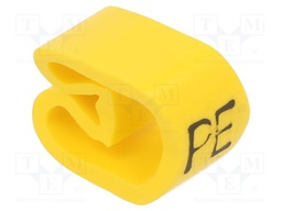 Markers for cables and wires; Label symbol: PE; 8÷16mm; PVC; PA