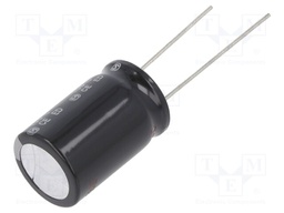 Electrolytic Capacitor, 100 µF, 200 V, ED Series, ± 20%, Radial Leaded, 10000 hours @ 105°C