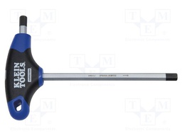 Wrench: hex key; HEX 5mm; Overall len: 152mm; hardened steel