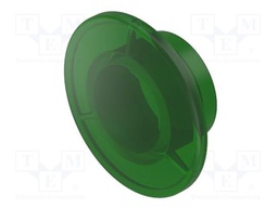 Actuator lens; 14; green; plastic; Ø40mm