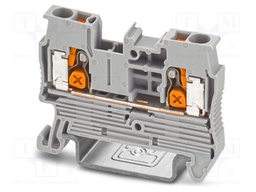 Splice terminal: rail; XT; 24A; 800V; PA; L: 35.3mm; 0.5÷4mm2; ways: 1