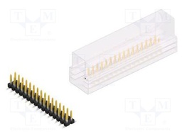 Connector: pin strips; pin header; male; PIN: 32; 2.54mm; SMT; 2x16