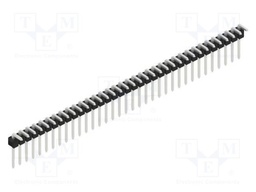 Connector: pin strips; pin header; male; PIN: 35; 2.54mm; THT; 1x35