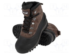 Boots; Size: 43; brown; chamois; furlined