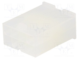 Plug; wire-wire; male; Mini-Fit Jr; 4.2mm; PIN: 8; w/o contacts