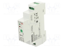 Relay: installation; bistable; SPDT; Ucoil: 230VAC; Features: timer