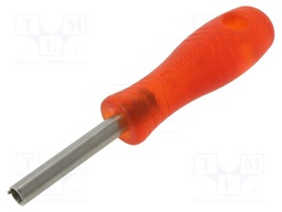 For banana sockets,for nuts; Tool: wrench; MUR/M8X0.5-NI