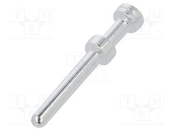 Contact; Size: 2,5mm; male; 0.75mm2; CEM/DEM,HEE; silver plated