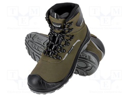 Boots; Size: 45; green-black; nubuck; bad weather,slip