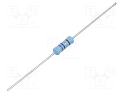 Resistor: metal film; THT; 47Ω; 1W; ±1%; Ø4.2x11.9mm; -55÷155°C