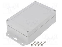 Enclosure: multipurpose; X: 100mm; Y: 150mm; Z: 45mm; ZP; ABS; IP67