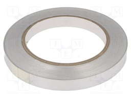 Tape: shielding; W: 12mm; L: 33m; Thk: 0.078mm; acrylic conductive