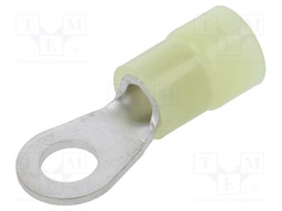 Ring terminal; M5; Ø: 5.3mm; 2.5÷6mm2; crimped; for cable; tinned