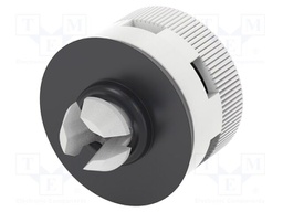 Pressure compensation device; -20÷100°C; Body: light grey