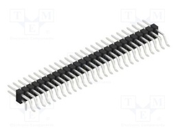 Connector: pin strips; pin header; male; PIN: 54; 2.54mm; SMT,THT