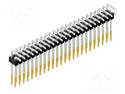 Connector: pin strips; pin header; male; PIN: 48; 2.54mm; THT; 2x24