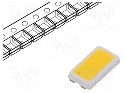 LED; SMD; 5630; white neutral; 30÷36lm; 4000(typ)K; 80; 120°; 65mA