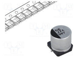 Capacitor: hybrid; 56uF; 63VDC; ESR: 30mΩ; ZA; SMD; ±20%; -55÷105°C