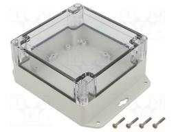 Enclosure: multipurpose; X: 120mm; Y: 120mm; Z: 60mm; ZP; ABS; IP67
