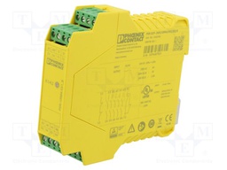 Automation module: safety relay; OUT: 7; for DIN rail mounting