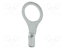 Non-insulated; Body: silver; Tip: ring