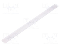 Cover for LED profiles; white; 20m; V: C; push-in