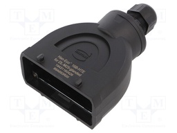 Enclosure: for rectangular connectors; Han Eco B; size 16B; M25