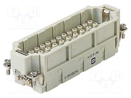 Connector: rectangular; male; Han EE; PIN: 46; 46+PE; size 24B; 16A