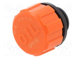 Breather cap; with "tech-foam" air filter of polyurethane