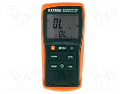 Temperature meter; -200÷1360°C; Accur: 0,3°C; Resol: 0,1/1°C