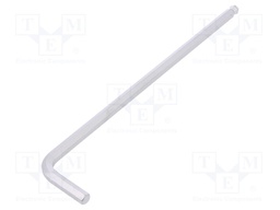 Key; hexagon keys,spherical; HEX 6mm; Overall len: 184mm