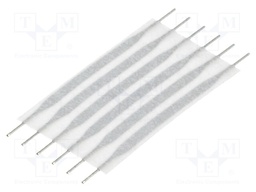 Connector: jumper cable; Cable ph: 2.54mm; L: 25.4mm; straight