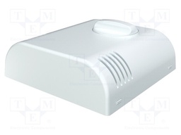 Enclosure: wall mounting; X: 80mm; Y: 80mm; Z: 25mm; ABS; white