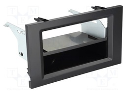 Radio frame; Mercedes; Mercedes Actros (MP4) 2011->2019; black