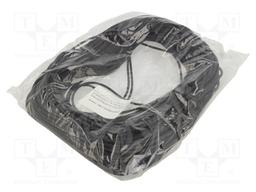 O-ring rope; EPDM; black; Shore hardness: 70; L: 50m; Ø: 3mm