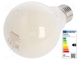 LED lamp; neutral white; E27; 230VAC; 2000lm; 13W; 4000K; CRImin: 80