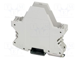 Enclosure base; with terminals; grey; UL94V-0; ME 22,5; X: 84.8mm