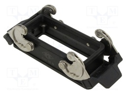 Enclosure for connectors: HDC; size 77.27; for panel mounting