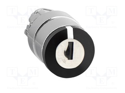 Switch Actuator, Black, Schneider Harmony XB4 Series 22mm Key Selector Switches
