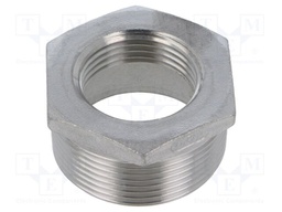 Male-female,reductive; max.10.5bar; 1.4408 stainless steel