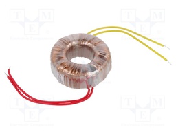 Transformer: toroidal; 50VA; 230VAC; 19V; 2.63A; 0.7kg; Ø: 85mm; IP00