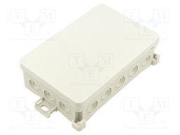 Enclosure: junction box; X: 90mm; Y: 40mm; Z: 135mm; IP54; grey