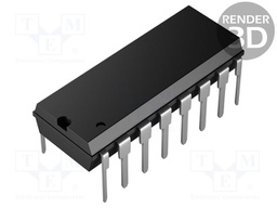 I/O Expander, 8bit, 100 kHz, I2C, 2.5 V, 6 V, DIP