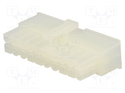 Plug; wire-wire/PCB; female; Mini-Fit Jr; 4.2mm; PIN: 20; for cable