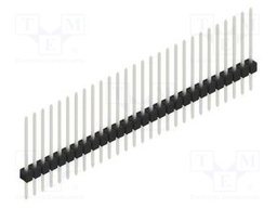 Connector: pin strips; pin header; male; PIN: 28; 2.54mm; THT; 1x28